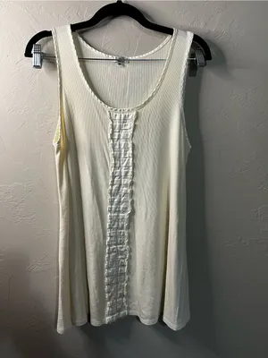 PJ Harlow Alyssa Cream Supima Cotton Modal Micro Ribbed Pajama Cozy Lounge Set thumbnail 2