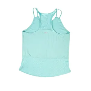Under Armour Breathelux Mint Green Mesh Spaghetti Strap Tank Top‎ Size Small thumbnail 2