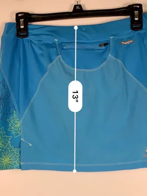 The North Face Flight Series VaporWick Running Skort Blue Floral Women’s S thumbnail 13
