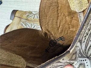 Circle G Straw Laser Embroidered Square Toe Cowboy Boots thumbnail 5