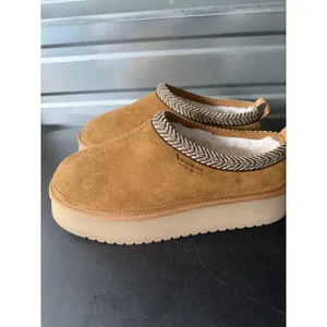 Koolaburra by UGG Burree Platform Slipper,‎ Chestnut, Women's Size 12 thumbnail 4