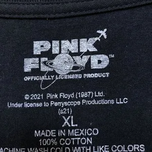 Pink Floyd Dark Side of the Moon Psychedelic Rock Tee XL thumbnail 4