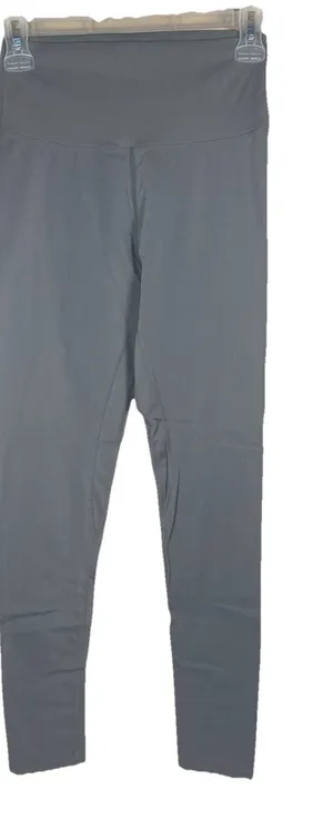 Lululemon Leggings Pant Dark‎ Gray Size 2 High Rise 24" Yoga Legging thumbnail 1