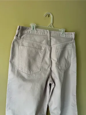 Uniqlo Wide-Leg Women’s Jeans in Soft Lavender thumbnail 6