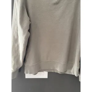 Everlane Women Sage Green‎ Ribbed Cotton Crewneck Sweatshirt Size M Casual thumbnail 4