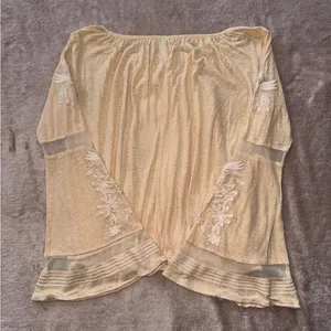 Free‎ People Women’s Lightweight Pullover Long Sleeve Blouse Size Xsmall thumbnail 8