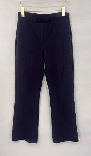 Max Mara‎ leisure navy blue wide leg pants size medium thumbnail 1