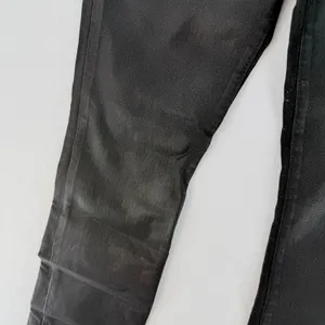 Sam Edelman Black Penny Bootcut Jeans NWT High Rise Coated Denim Size 27 thumbnail 9