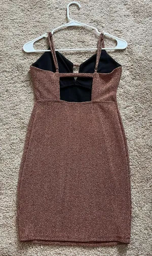 Wild Fable Sparkly Pink Mini Dress thumbnail 3