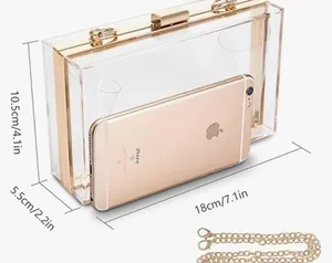 Clear Acrylic Purse thumbnail 2