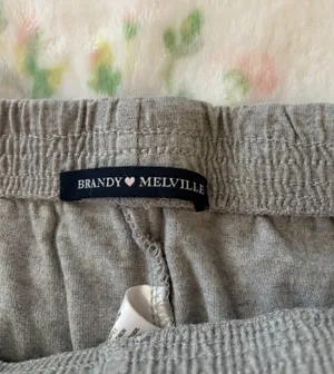 Brandy Melville LA Gray Sweat Shorts thumbnail 3