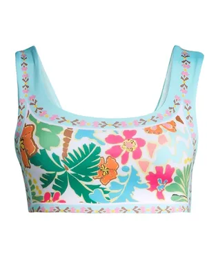 Beach Riot Francis Top Tropical Sands top Size Small NWT thumbnail 2