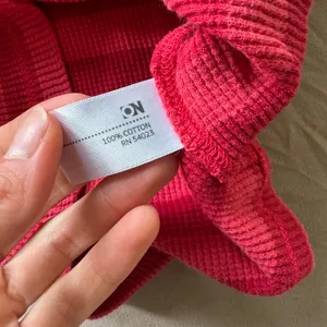 Vintage Old Navy Striped Waffle Knit Long Sleeve Tee thumbnail 5