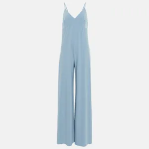 NORMA KAMALI x REVOLVE Slip Low Back Jersey Jumpsuit in Powder Blue Sz. XS thumbnail 6
