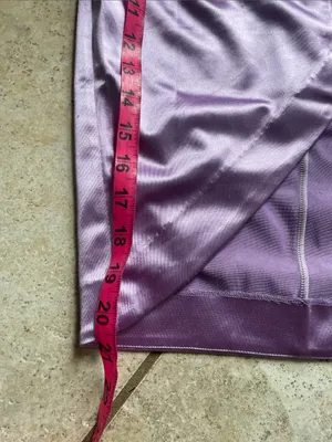 Retrofete Dehl Mini Satin Skirt Lilac thumbnail 16