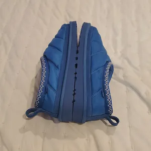 Ugg Women'S 8 Tasman Puffer Shearling Lined Slippers Royal Blue thumbnail 4