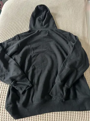 Refuge Athletics oversized black hoodie Size M #oversized #athleisure thumbnail 4