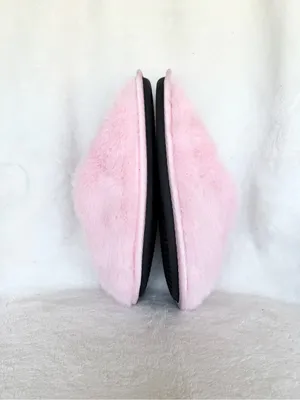 MWT Victoria’s Secret Luxe Plush Closed-Toe Slippers Size L thumbnail 4