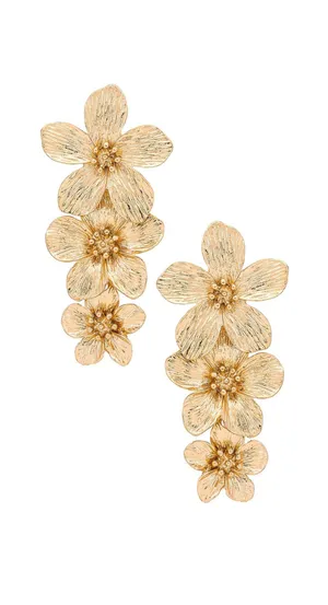 Botanique Earrings in Gold thumbnail 1