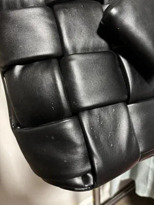 Windsor Woven leather large tote purse thumbnail 4