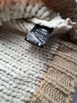 POL Cream Hoodie Pullover with Tan Contrast Details thumbnail 6