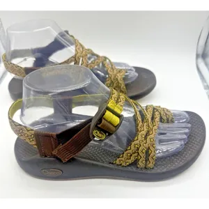 Chacos Sandals Shoes Womens Size 8 Brown Strappy Gorpcore Hiking Vibram‎ Sport thumbnail 4
