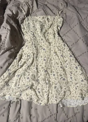 Molly Green Floral Hello Mini Dress thumbnail 1