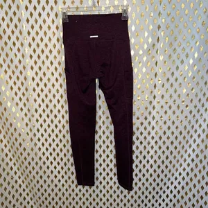 Aerie offline Chill Play Move Leggings Maroon size S thumbnail 2