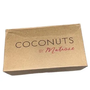 Coconut by Matisse Leather Faux Fur Sandals(Size 6M) thumbnail 4