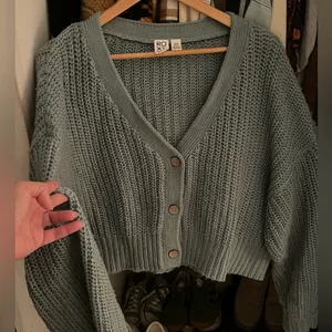 ROXY knit Boxy Sage sweater Sz XL thumbnail 2
