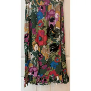 Anthropologie Tracy Reese Faux Wrap Dress Floral Ruffle‎ Boho Festival Wedding S thumbnail 7