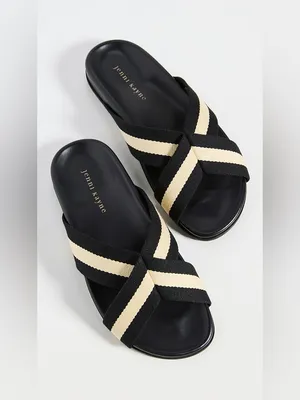 Jenni Kayne Cotton Crossover Sandals thumbnail 12