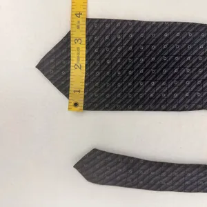 Arrow Men’s Tie Imported Silk Vintage Grey Geometric thumbnail 8