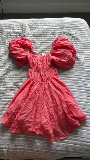 Pink mini dress thumbnail 3