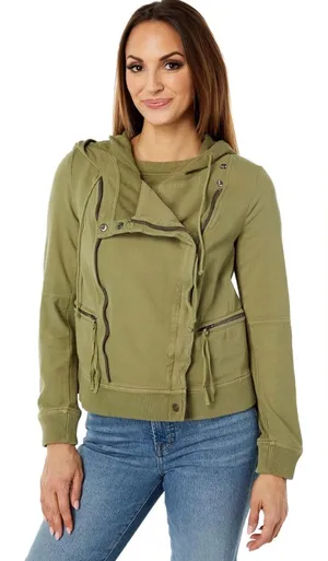 We The Free Olive Utility Jacket thumbnail 1