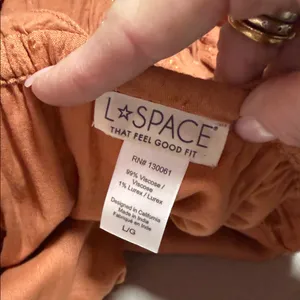 Anthropologie Rusty Peach Tiered Maxi Dress thumbnail 12