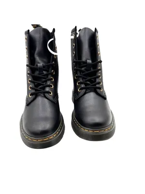 Dr. Martens Size 7 Zavala Combat Lace-Up Punk Platform Ankle Boot Black thumbnail 4