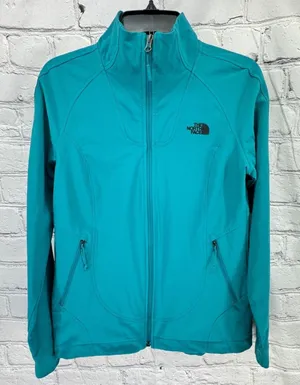 The North Face Jacket Women’s M Harbor Blue Apex Byder Softshell Windwall thumbnail 1