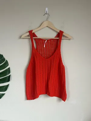 Free People Afterglow Knit Tank thumbnail 2