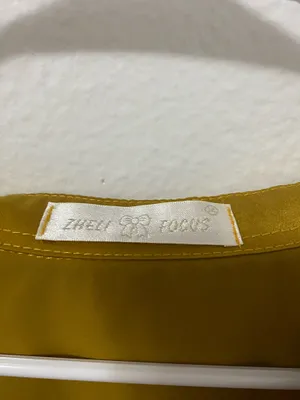 Zheli focus blouse Yellow Size M thumbnail 2