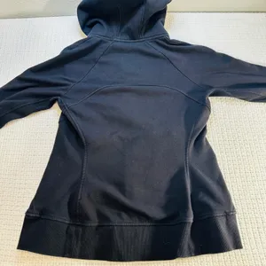 Athleta Black Full Zip Hoodie Jacket Athletic Workout Athleisure Size S thumbnail 15