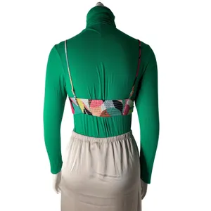 Forever‎ 21 Abstract Print Halter Neck Crop Top Size M thumbnail 13