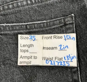 Levis 501 black charcoal quality denim button fly shorts size 25 thumbnail 11