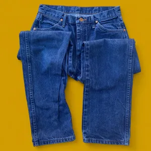 Wrangler blue denim jeans  thumbnail 4