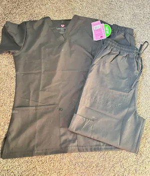 Black Scrubs set thumbnail 1