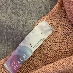 FP Beach Peach Orange Pink Pullover Round Hem Tank NWT Knit Small Casual Preppy thumbnail 7