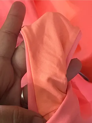 Aerie Go Coconuts Coral Pink Scoop One Piece Swimsuit Size XL thumbnail 7