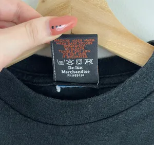 Harley Davidson Vintage Y2K Black Orange Large Emblem Logo Moto Graphic Tee thumbnail 8