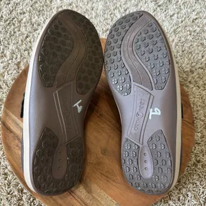 Orthofeet‎ Irma Shoes Womens Size 8.5B Slip-On Mule Clogs Brown Leather Comfort thumbnail 8