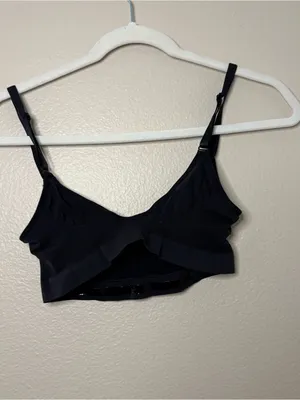 Skims bralette slimming fits everybody hourglass shapewear plus size 2X/3X black thumbnail 3